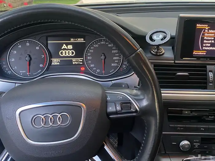 اودي A6 2016 نظيفه ممشى قليل 5