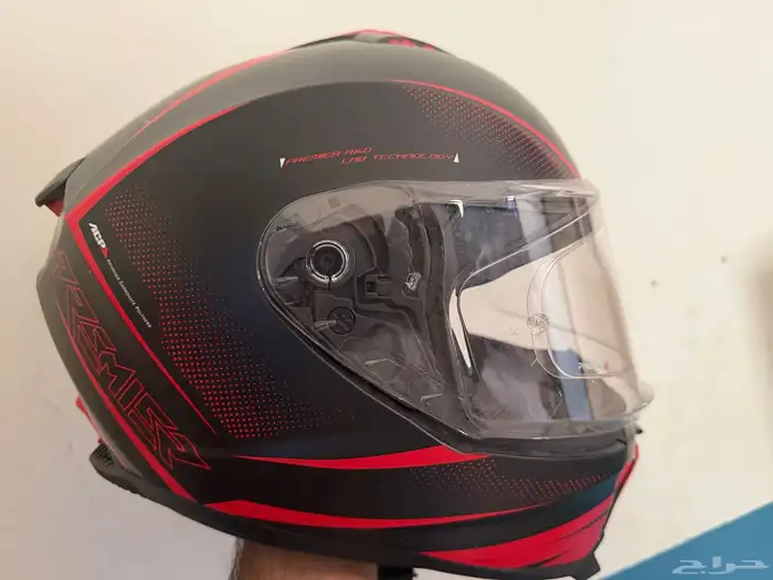 خوذة Premier Full Face اصلية شبه جديدة مقاس Large 1