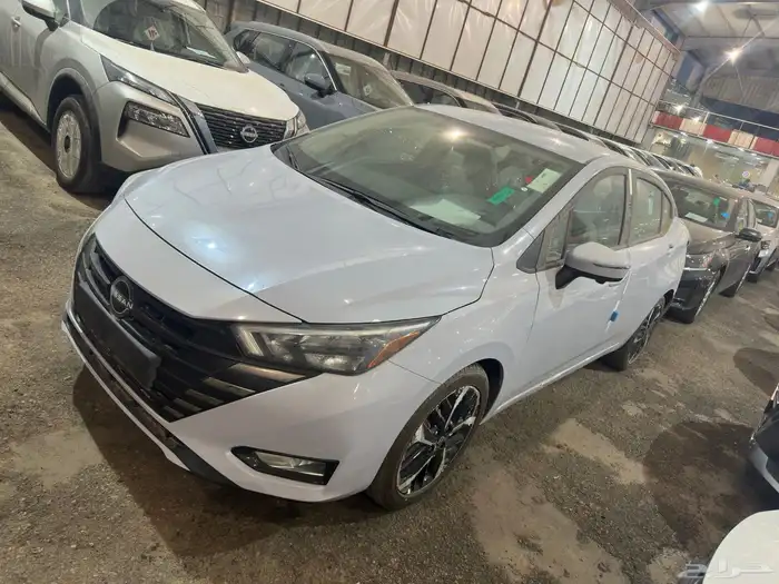 نيسان صني الشكل الجديد SL فل كامل 2024 ابيض فضي رصاصي فاتح 6