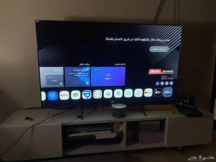 شاشه 50 بوصه بحاله المصنع تدعم جيمع المميزات 0