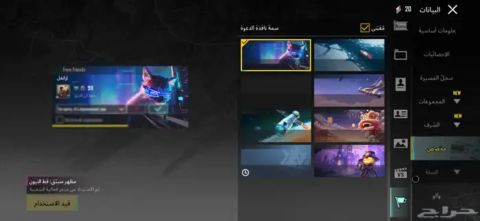 حساب ببجي للبيع 8