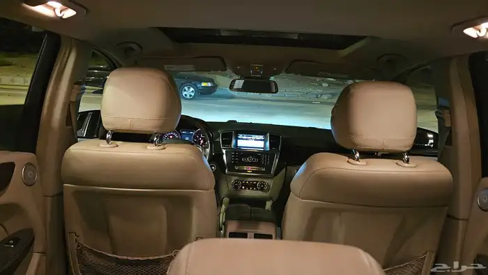 مرسيدس ML350 موديل 2014  اللون أسود ملكي 7