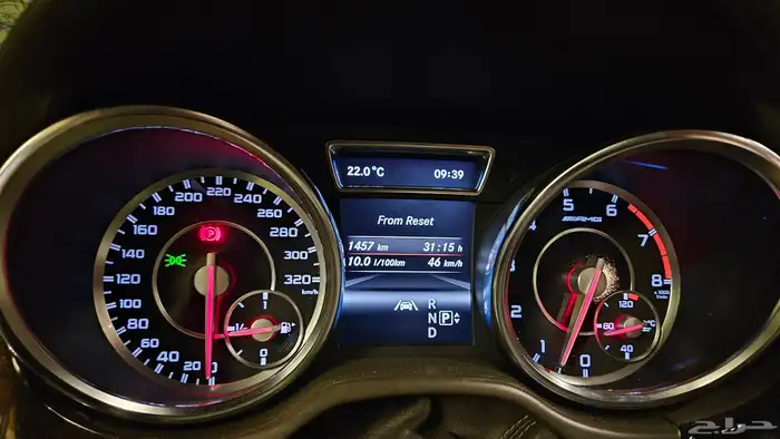 مرسيدس ML350 موديل 2014  اللون أسود ملكي 26