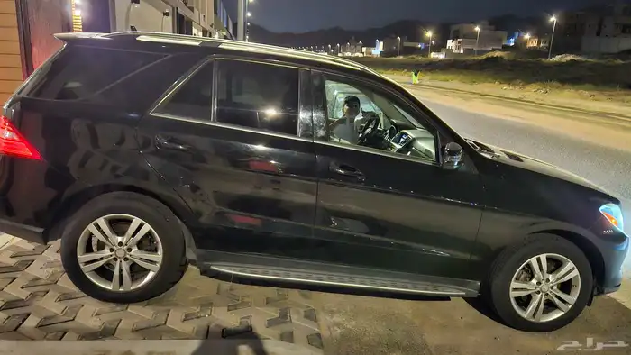 مرسيدس ML350 موديل 2014  اللون أسود ملكي 0