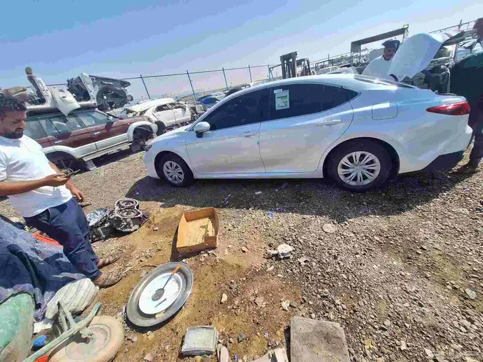 تشليح الحاير قطع غيار كامري من مديل 2018الى2025 2