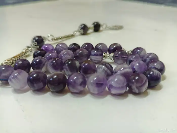 سبحة حجر جمشيت الاصلي 3