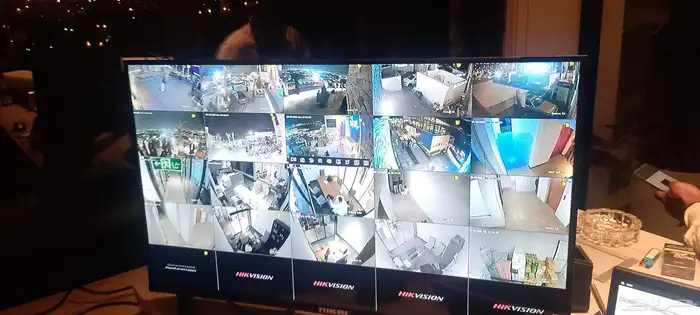 ترض خاص اربع كمرات 6ميجا معا الجهاز معا شاشه 32 شمل التركيب 3