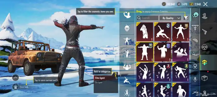 حساب ببجي موبل 7