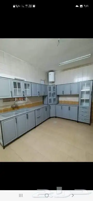 مطابخ جديده جاهزه 5 متر و60 س حرف ال صاج كل الالوان وكل 0