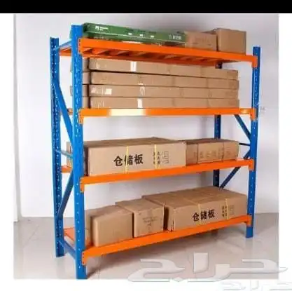 رفوف رفوف جديد ومستخدم وفك وتركيب انواع الرفوف بقالات مستودع 2