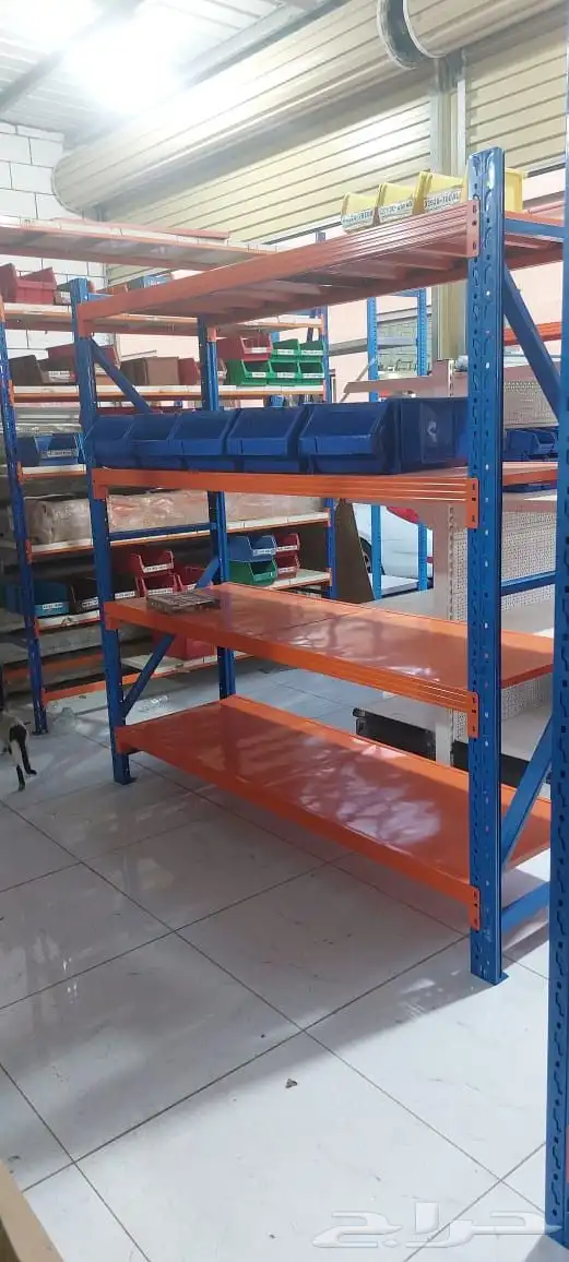 رفوف تخزين مستودعات 4