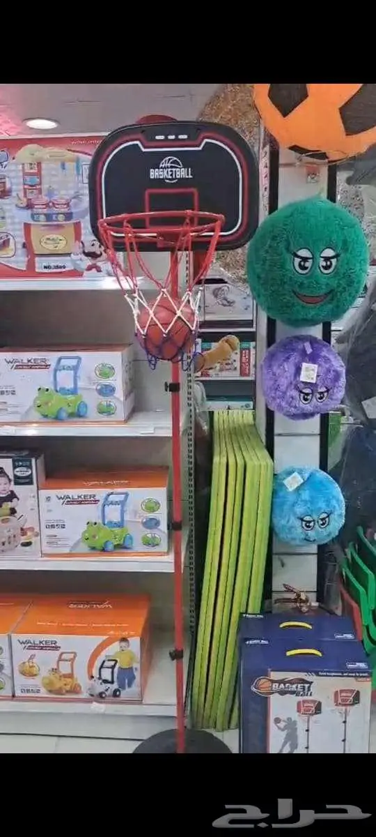 ستاند كرة السلة للأطفال بارتفاع يوصل 210 سم 0