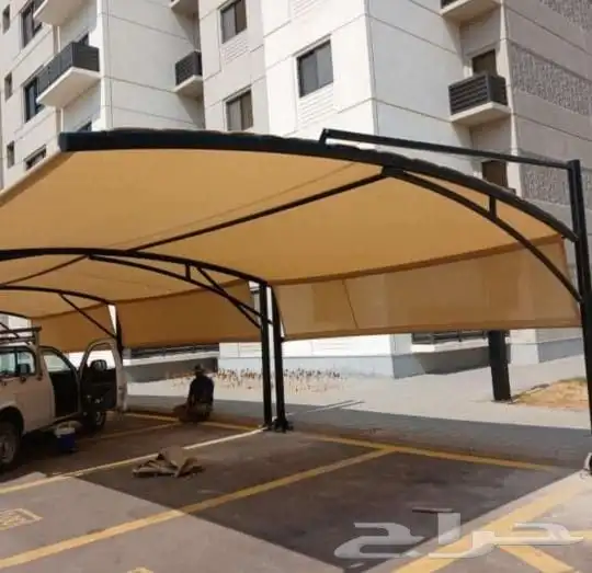 مظلات وسوتر جده ازاله مظلات عشان البلديه جده وتغيير قماش 5