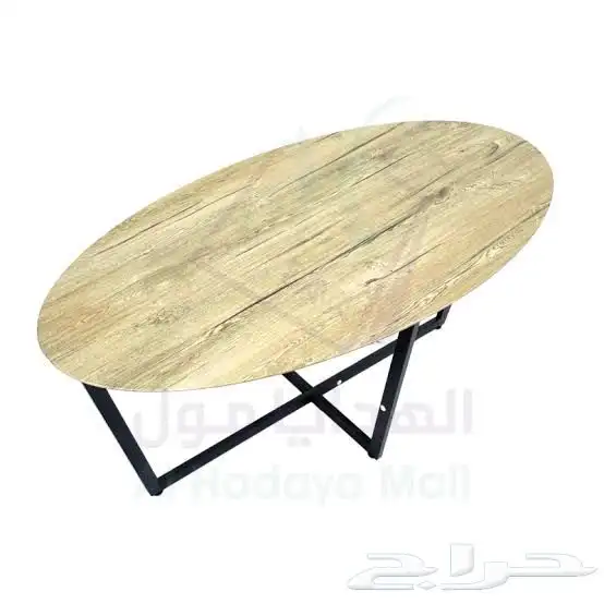 طاوله قهوه كبيره مره خشب و من تخت رخام ابيض ثقييله و جودته 1