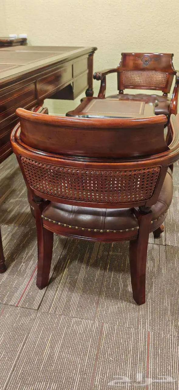 اثاث مكتبي ( مكتب فاخر كلاسيكي انتيكة ) 8