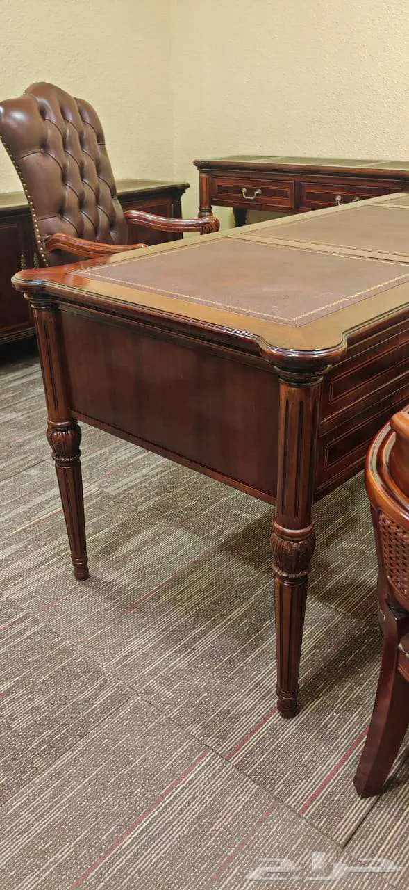 اثاث مكتبي ( مكتب فاخر كلاسيكي انتيكة ) 18