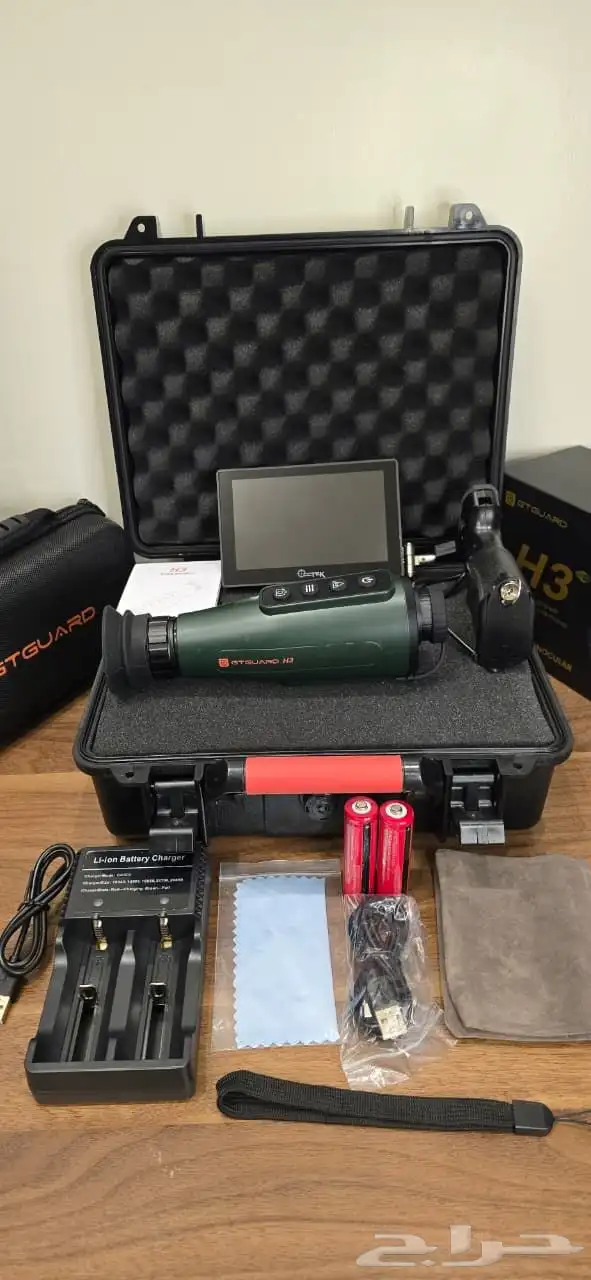 دربيل حراري يعمل بالذكاء الاصطناعي مع شاشة وصندوق حفظ 3