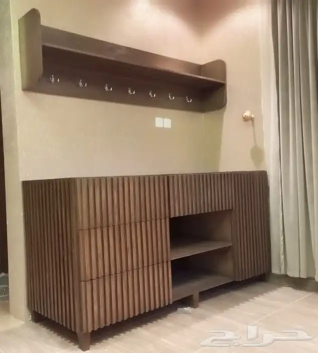 خزائن ومطابخ وغرف نوم خشب 18