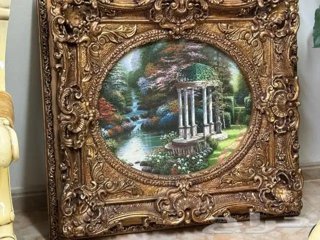 كنب بملحقاته وطاولة طعام 12كرسي 4