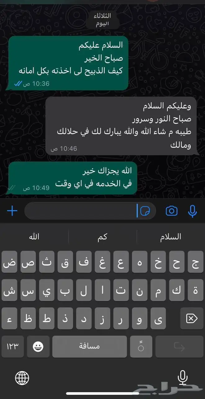 طليان نجد الرياض حي الشفاء أي مكان نوصل فيه ذبح باقي اربعه 15