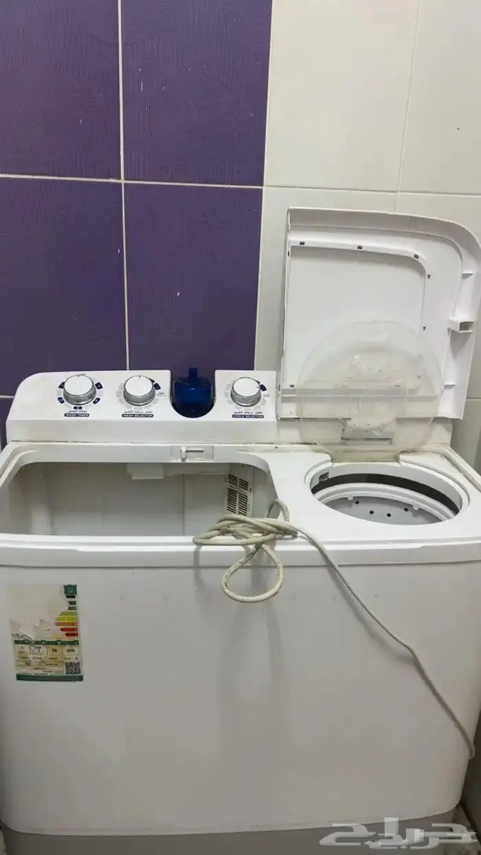 فرن قليم غاز ايطالي اصلي ومكيف نظيف وغسالة 0