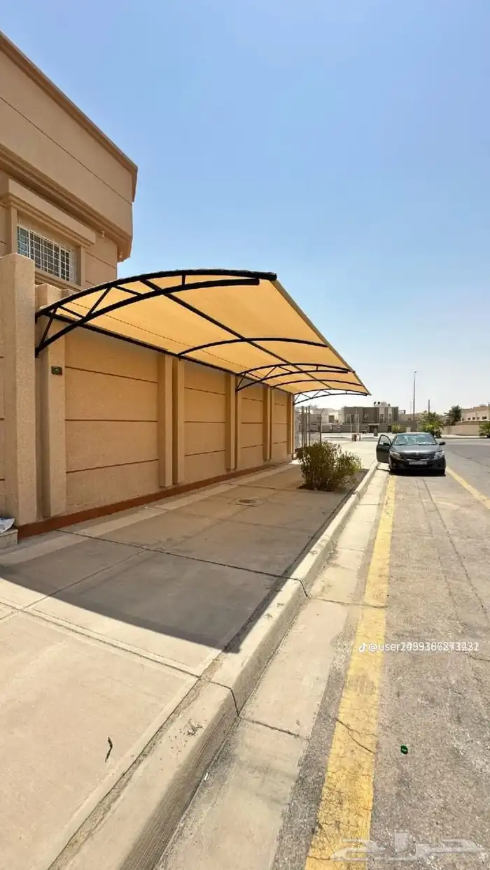 مظلات وسوتر جده ازاله مظلات عشان البلديه جده وتغيير قماش 6