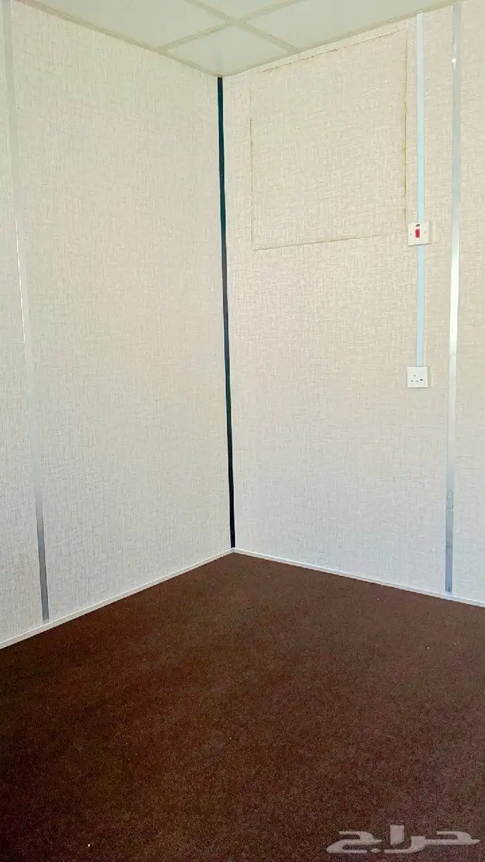 Portacabin Office Open Hall Room With Complete Electric Work 5