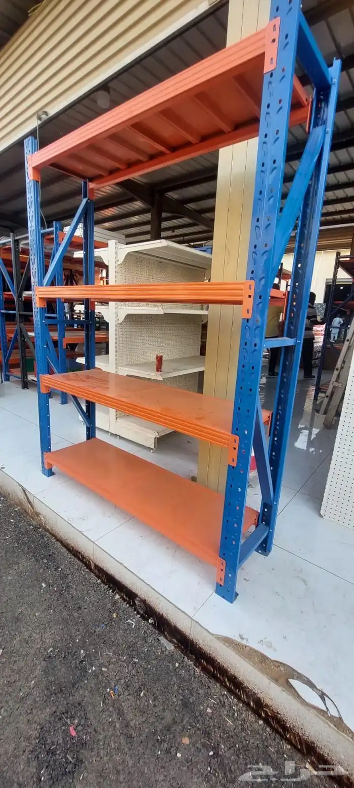 رفوف تخزين مستودعات 0