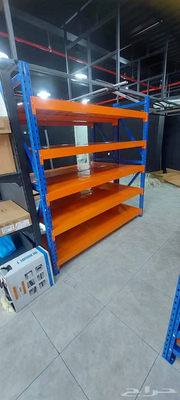 رفوف تخزين مستودعات 3