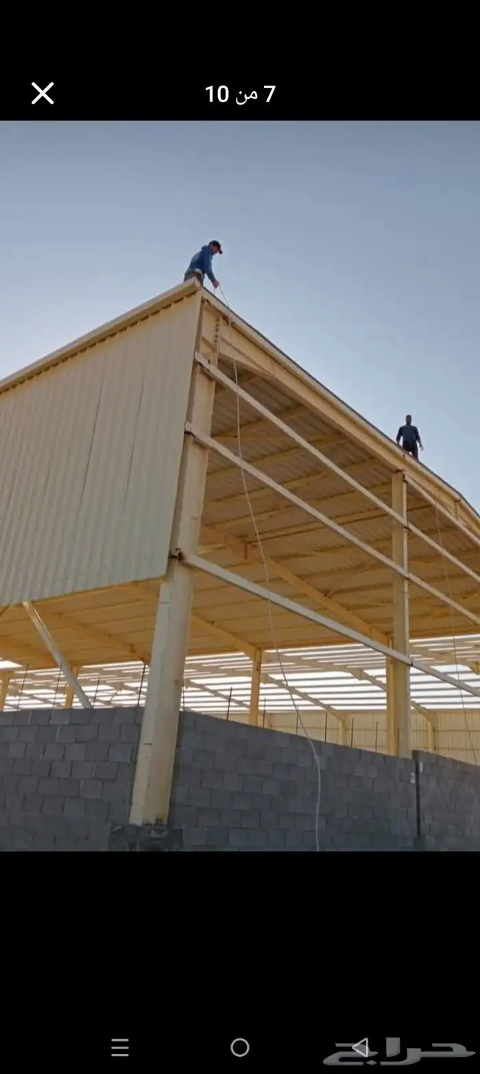 كما يوجد هناجر بمواصفات عالية وممتازة مثل الهناجر للشركات ال 2