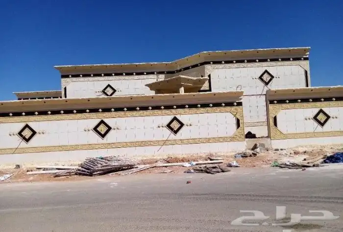 معلم واجهات خارجيه بديل الحجر تليس نقشه 4