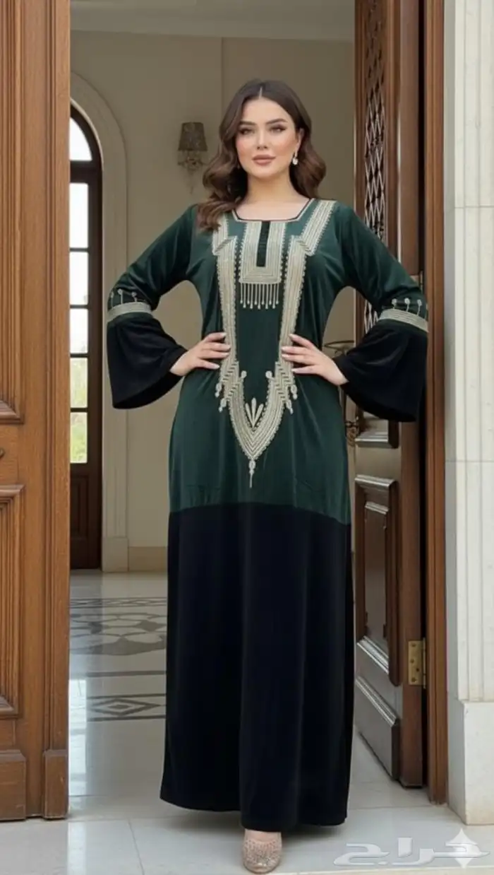 تشكيلة جديدة من جلابيات المخمل بسعر خيالي 24