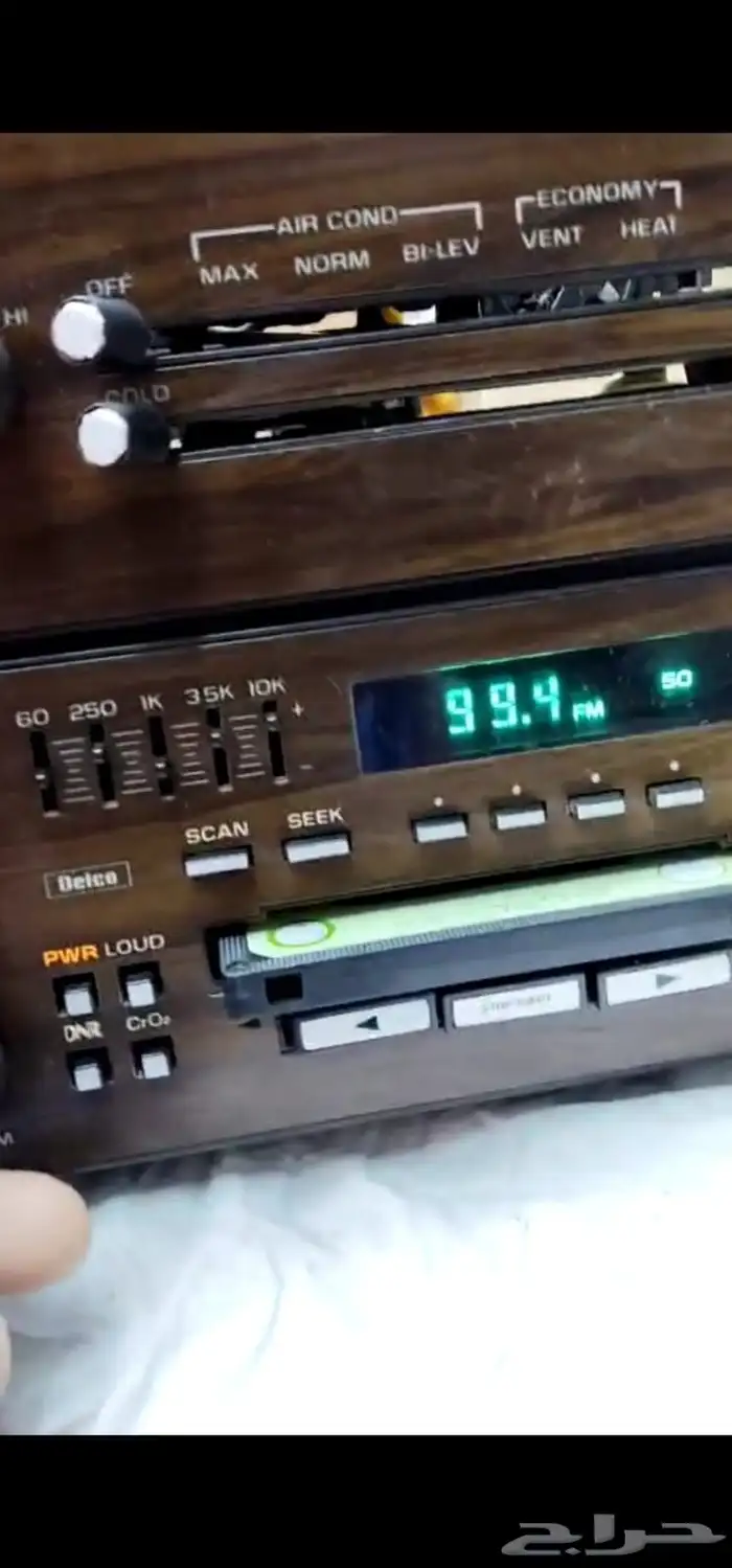 مسجل كابرس 90 ونازل سعودي شغال كاسيت وراديو و بلوتوث 0