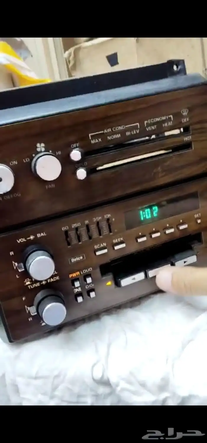 مسجل كابرس 90 ونازل سعودي شغال كاسيت وراديو و بلوتوث 4