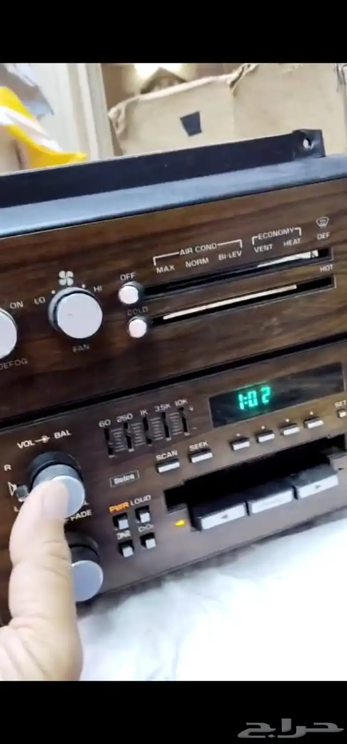 مسجل كابرس 90 ونازل سعودي شغال كاسيت وراديو و بلوتوث 1