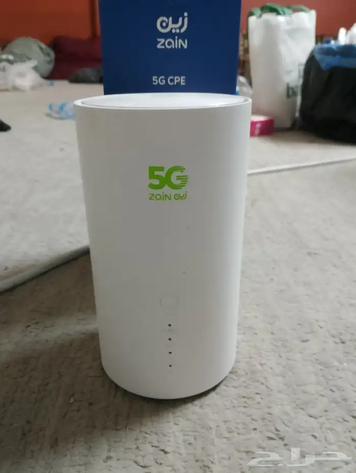 راوتر 5G من شركة زين جديد بالكرتون استخدام ثلاث ايام 0