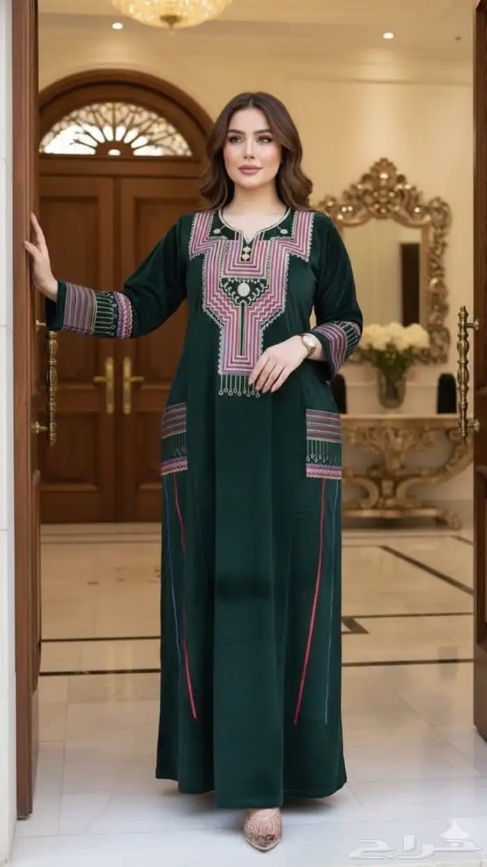 تشكيلة جديدة من جلابيات المخمل بسعر خيالي 19