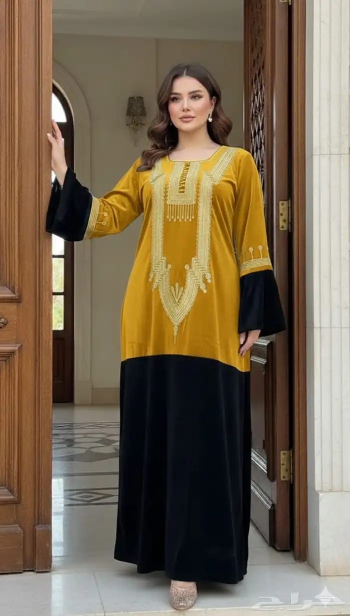 تشكيلة جديدة من جلابيات المخمل بسعر خيالي 25