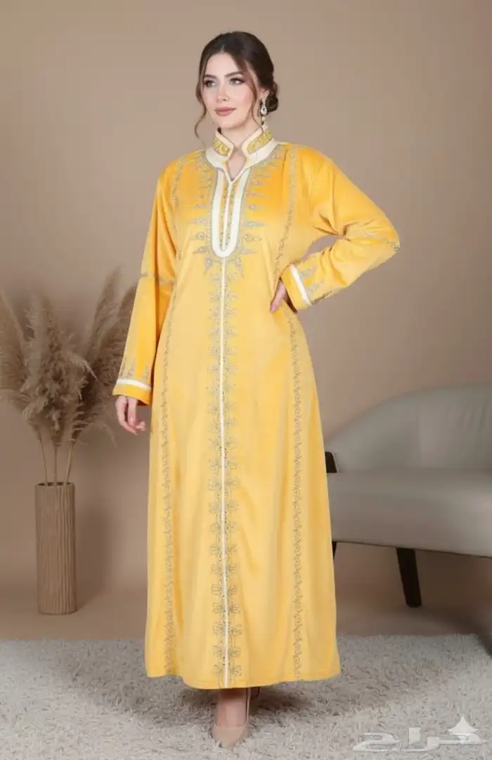 تشكيلة جديدة من جلابيات المخمل بسعر خيالي 1