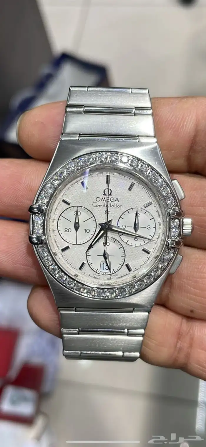 ساعة اوميغا كونسليشن الماس 0