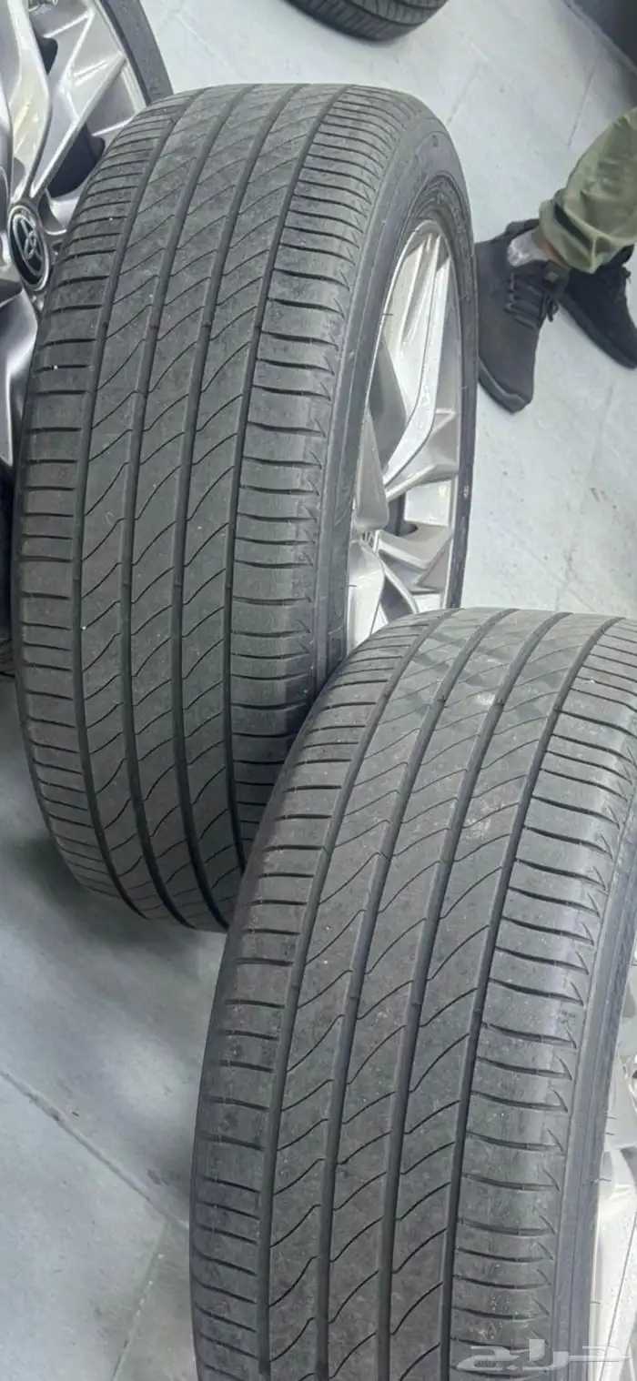 طقم كفرات مشلان 215-55-17 نظيف حق وكالة افالون 0