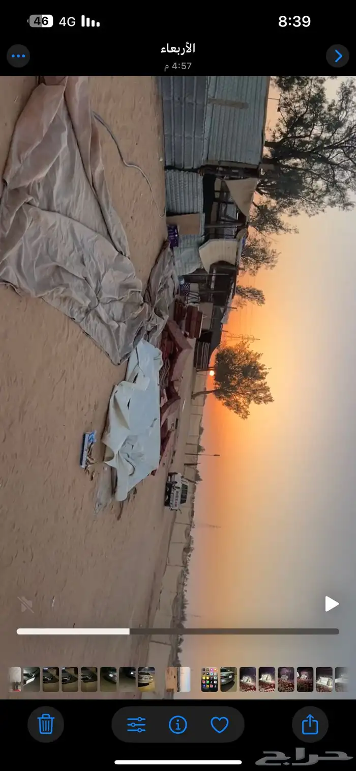 بيت شعر وغرفه خشب وغرفة حديد 5