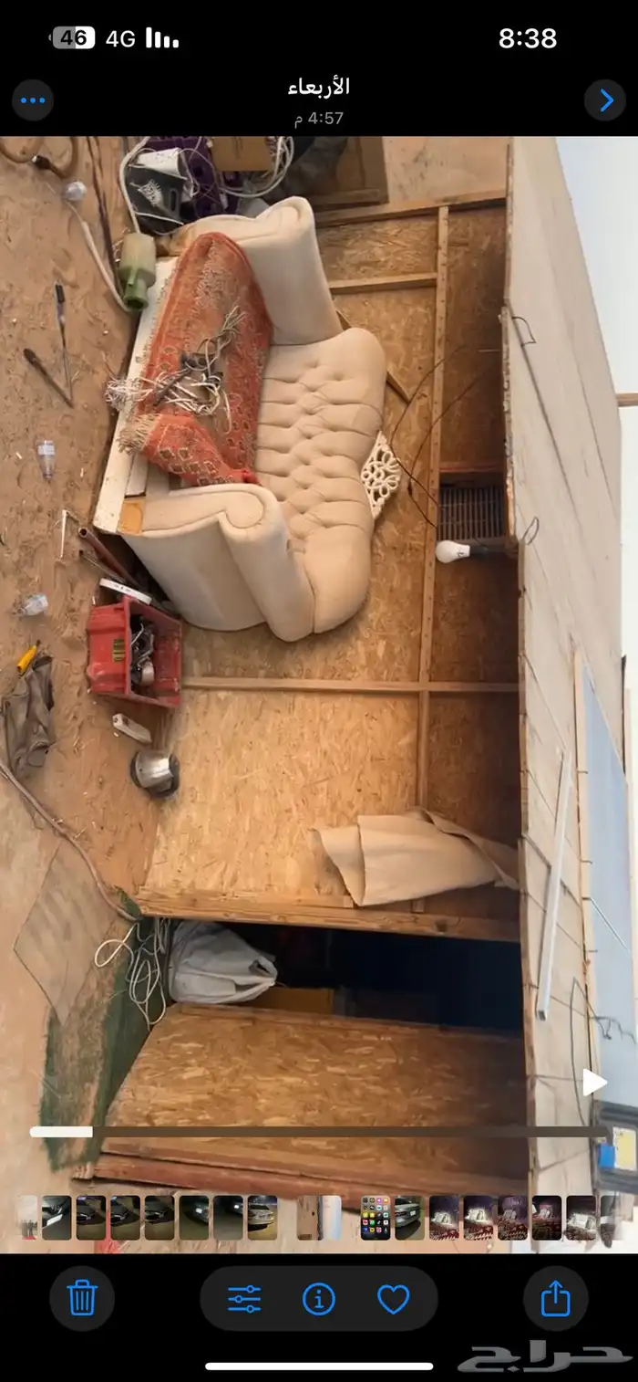 بيت شعر وغرفه خشب وغرفة حديد 1