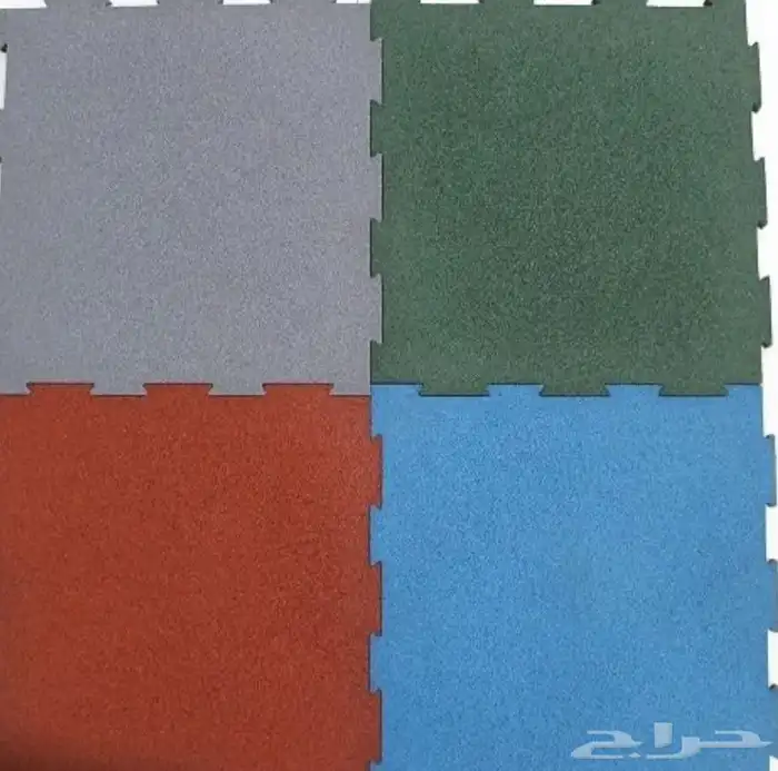 أرضيات ربل مطاطية عالية التحمل مناسبة للصالات الرياضية 11