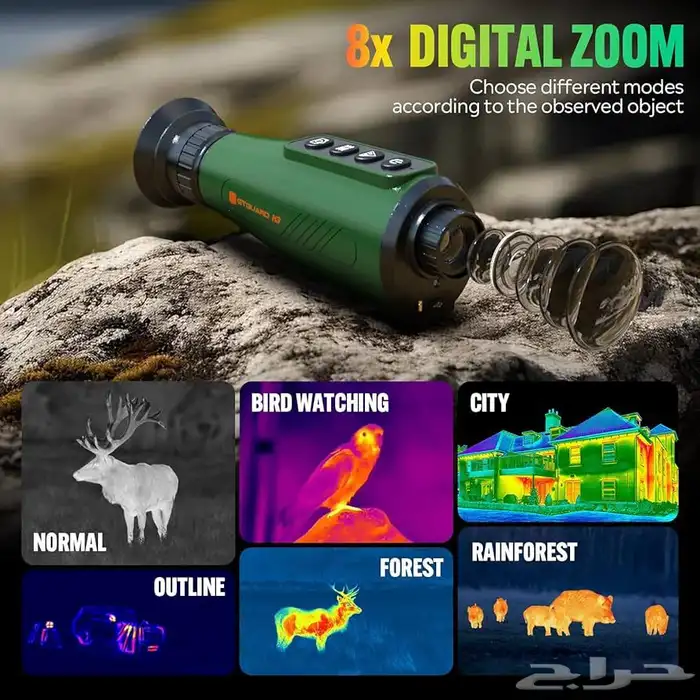 دربيل حراري يعمل بالذكاء الاصطناعي مع شاشة وصندوق حفظ 9