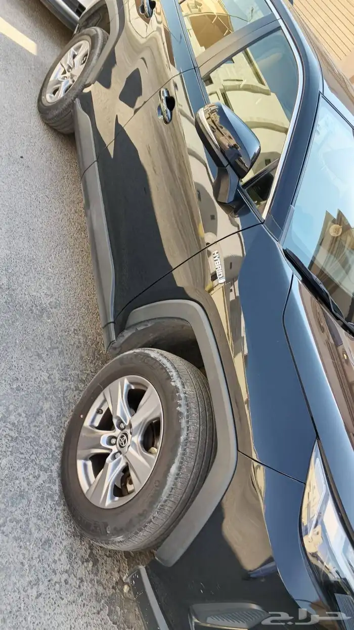 تويوتا راف فور هايبرد ستاندر ممشي قليل 5