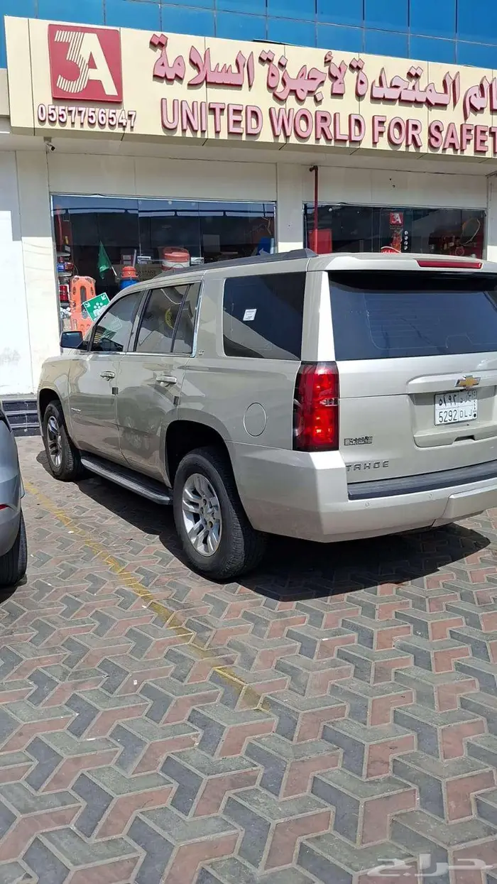 تاهو 2015 ذهبي منوة المستخدم نضيف جدا 3