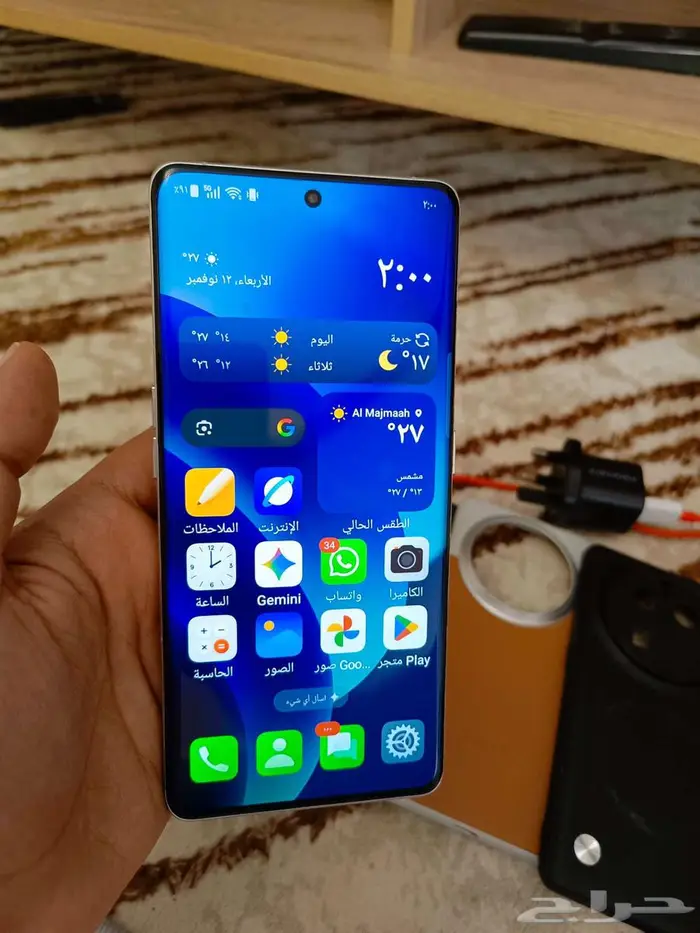 oppo find x6 pro جلد بني 1