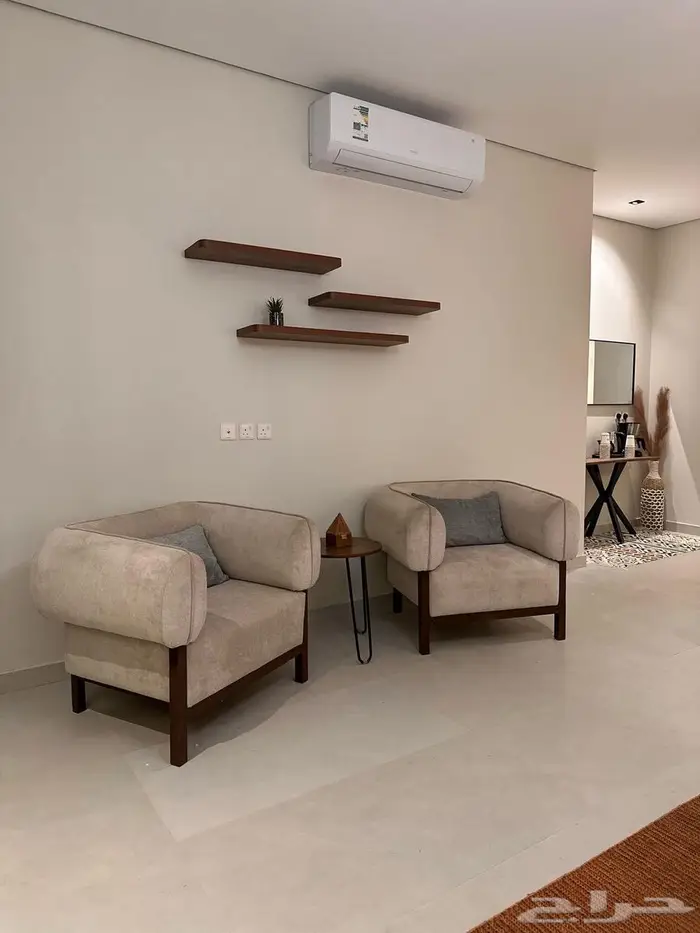 شقة في الخرج بتصميم موردن نظام شالية مصغر 3