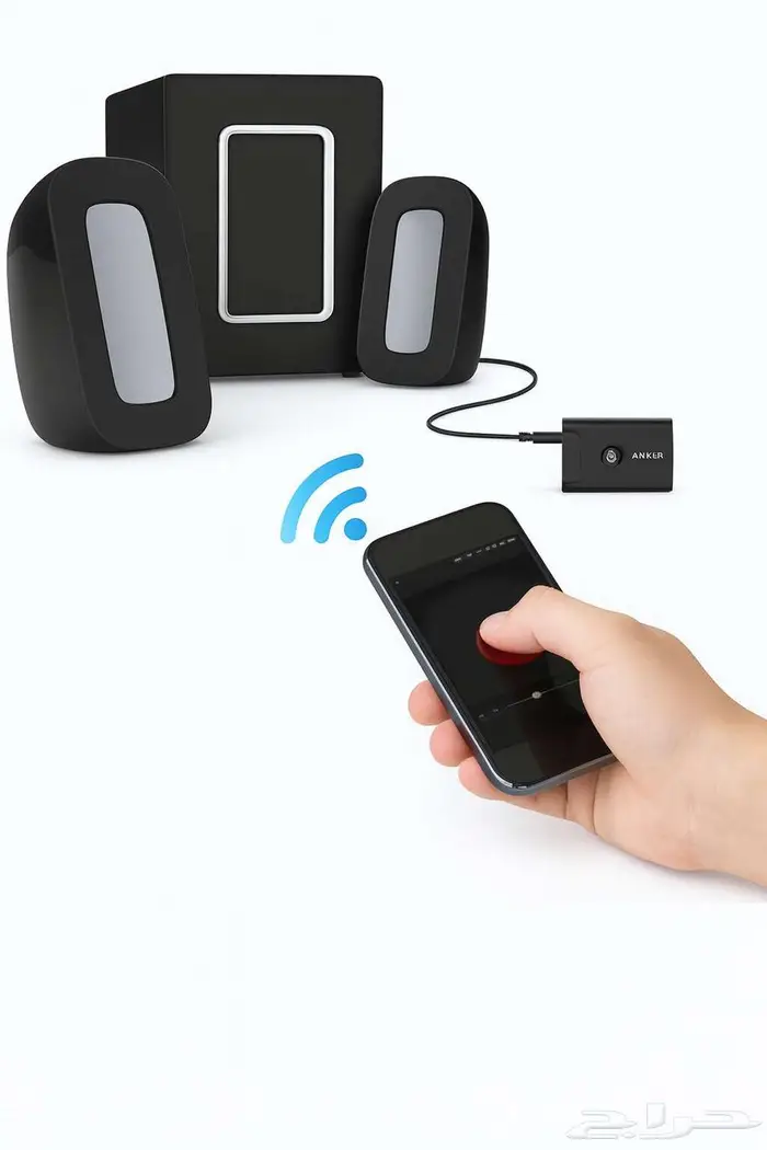 محول بلوتوث 2-في-1 من أنكر AUX إرسال واستقبال 3